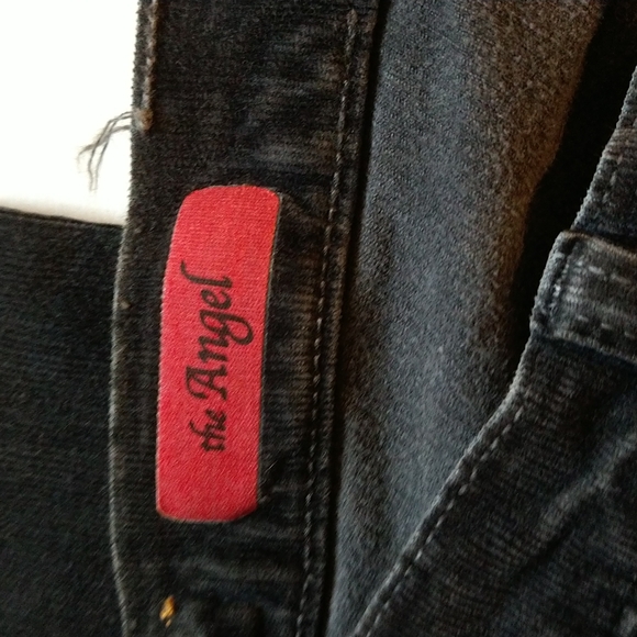 VGUC. AG The Angel black corduroy flare pants. - Picture 5 of 12